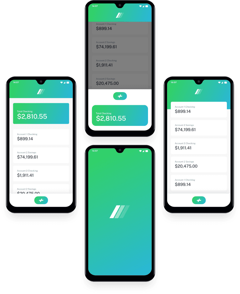 Digitalbank mockups